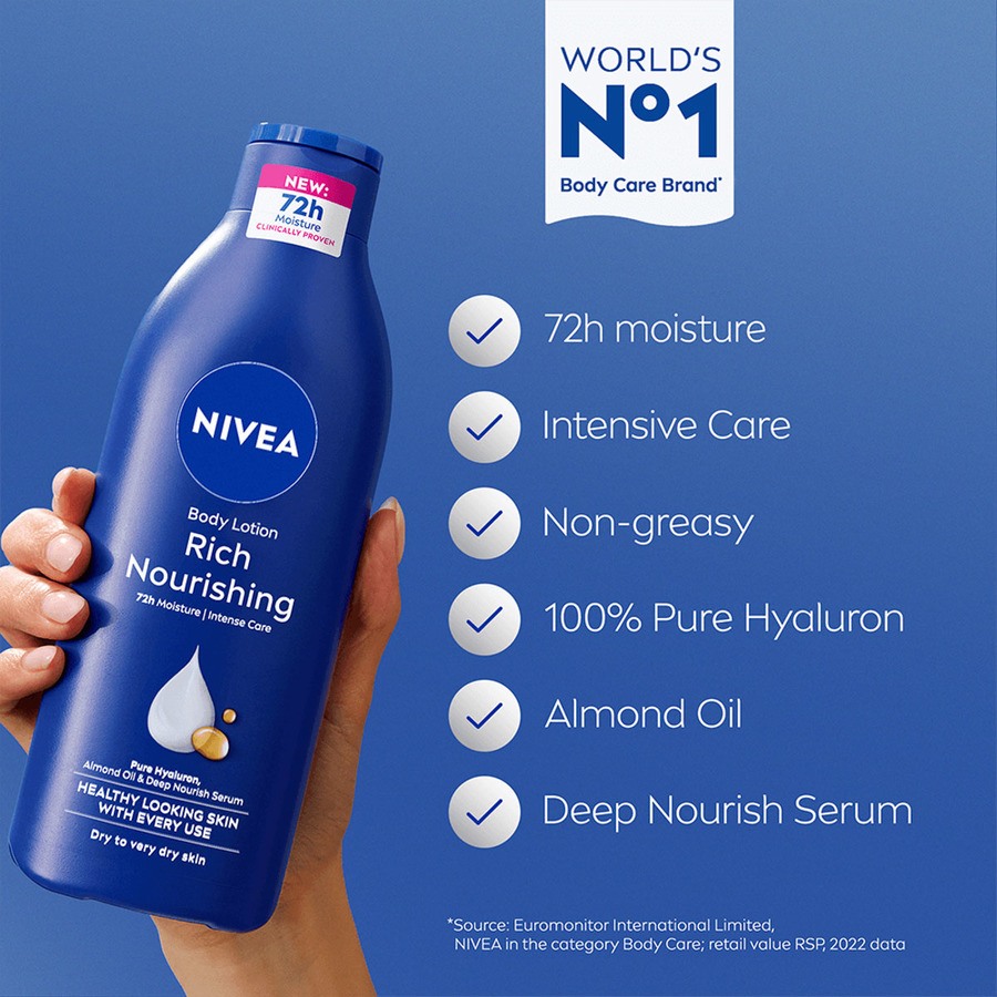 NIVEA Rich Nourishing Body Lotion 250ml