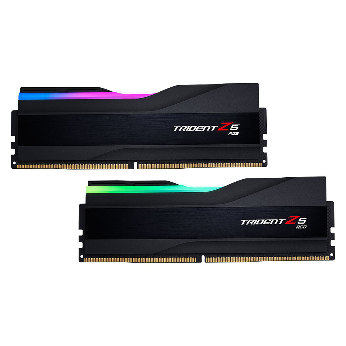 G.Skill Trident Z5 RGB 32 Go (2 x 16 Go) DDR5 6000 MHz CL30 - Noir