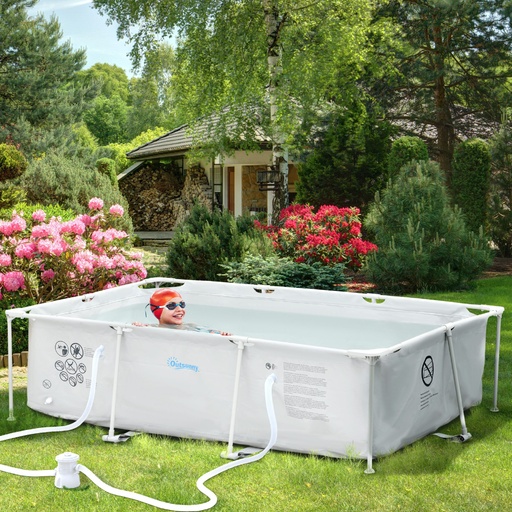 Piscina removível Outsunny
