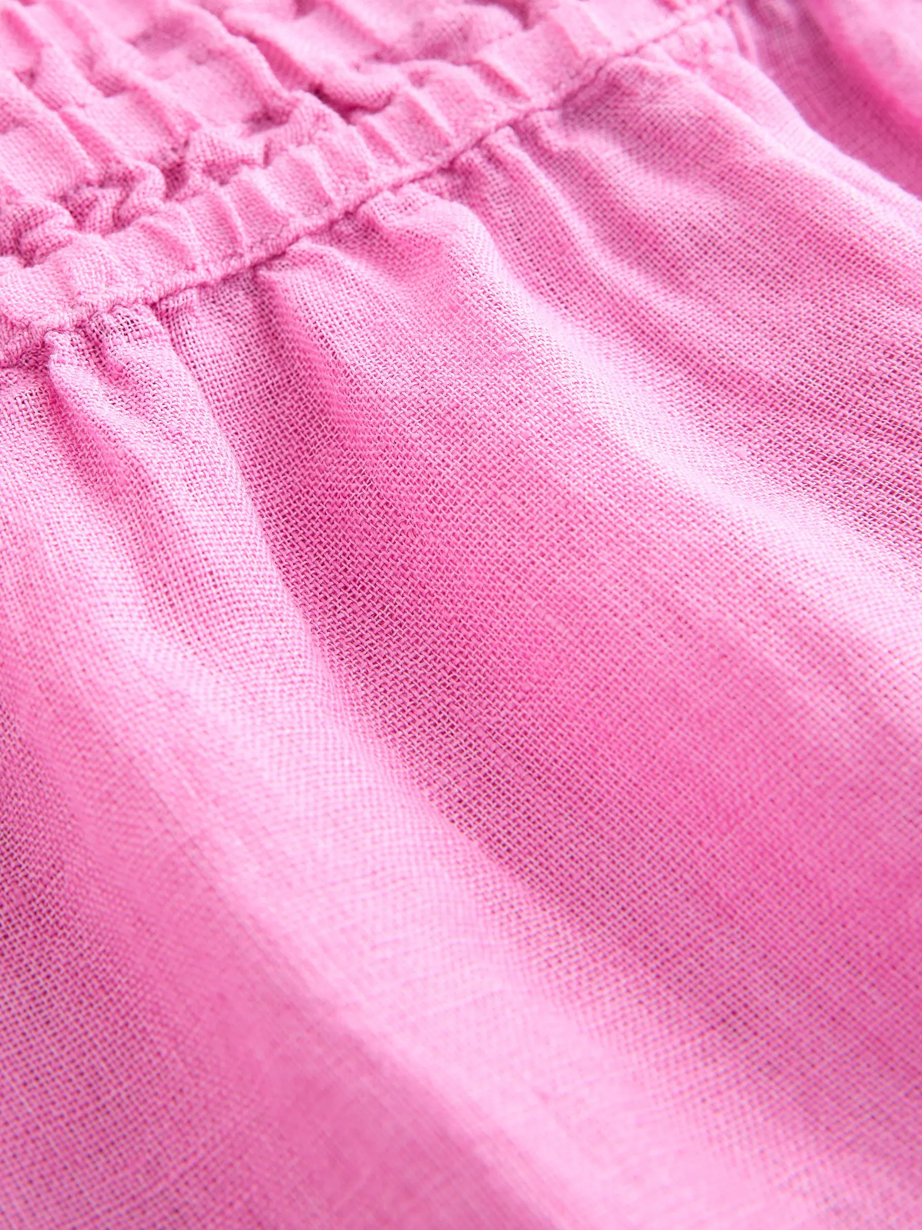 Roze - 100% linnen shorts