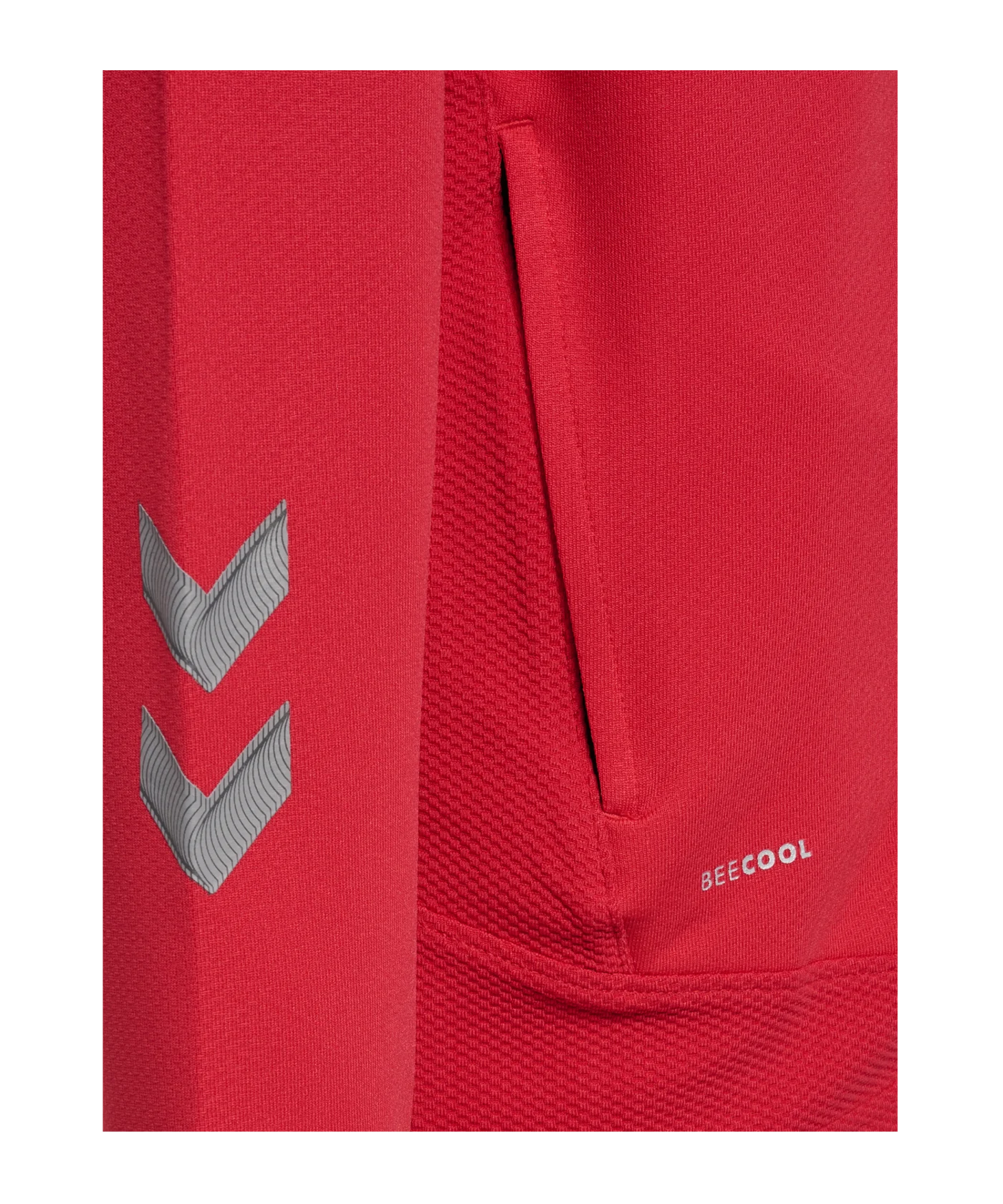 Hummel hmlLEAD Poly Trainingsjacke Kids Rot F3062