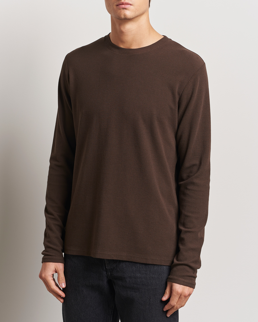 NN07 Clive Knitted Sweater Demitasse Brown