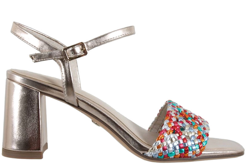 TAMARIS SANDAL I METALLIC PU