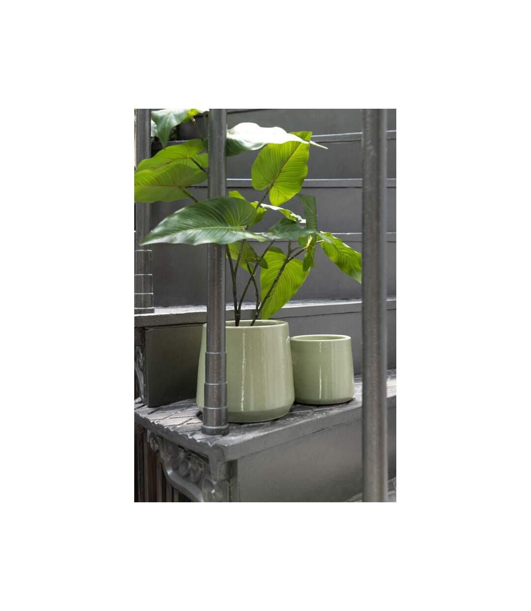 Paris Prix - Cache-pot Design splenda 24cm Vert