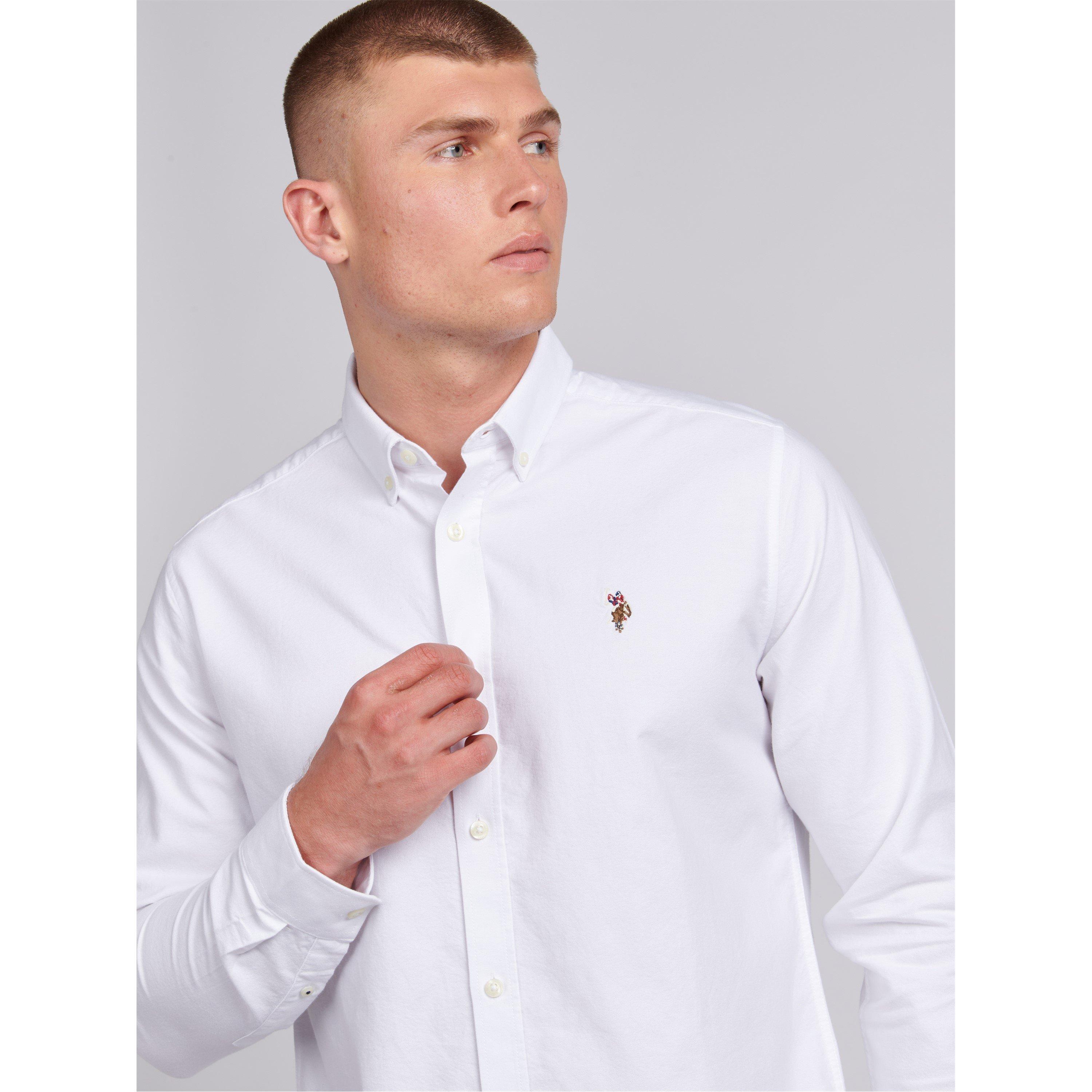 US Polo Assn USPA Oxford LS Shirt Sn00