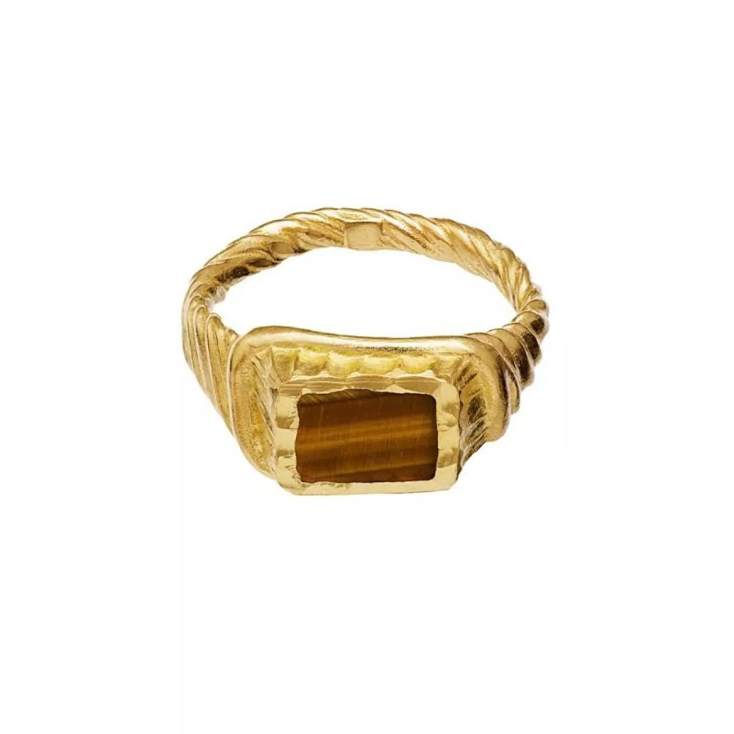 Maanesten Kim Ring 18 kt. Forgyldt Sølv 4788a