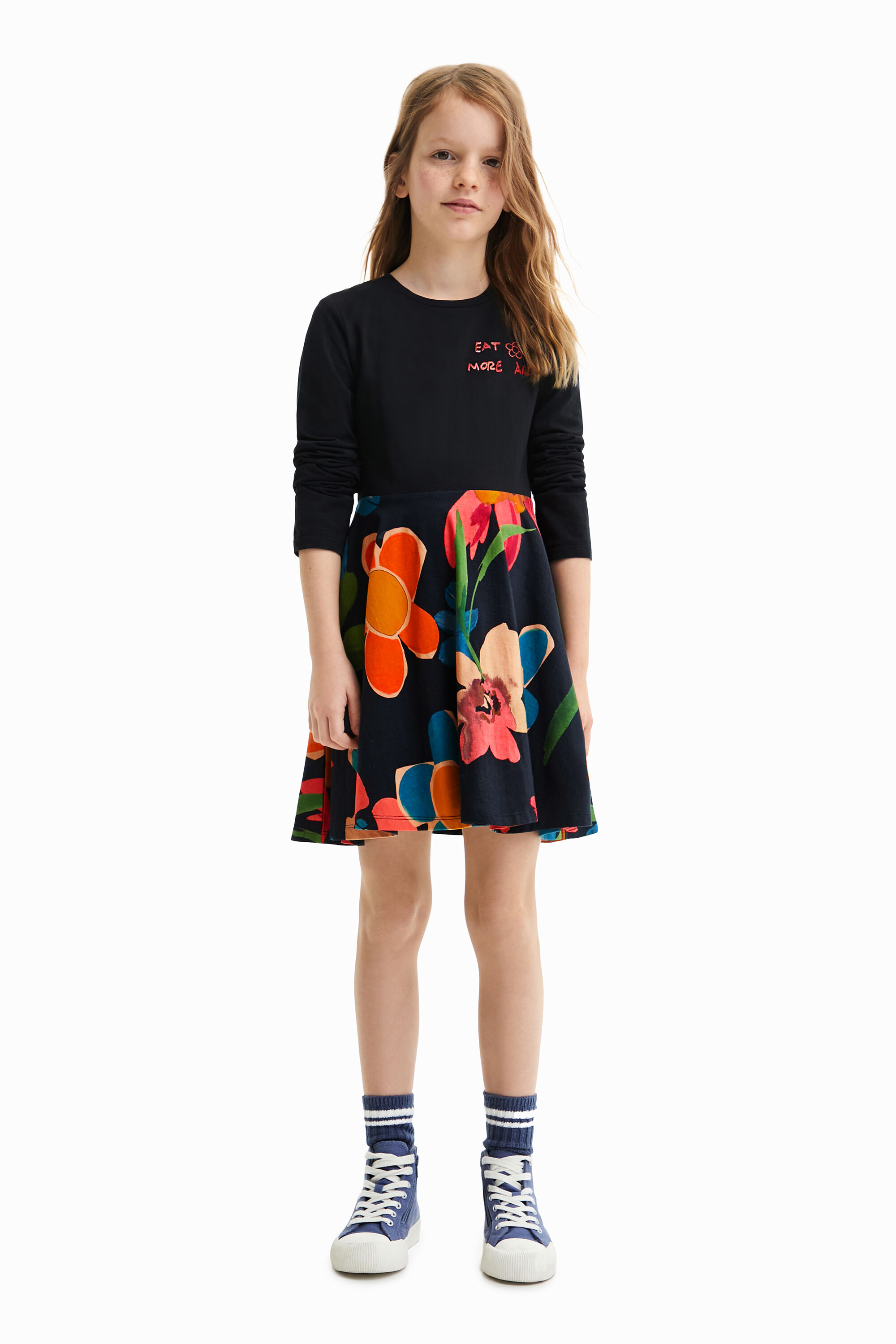 Robe deux-en-un fleurie