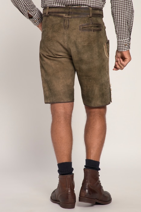 Trachtenhose, Tracht, Ziegenleder, traditionelle Stickereien, Gratis Ledergürtel