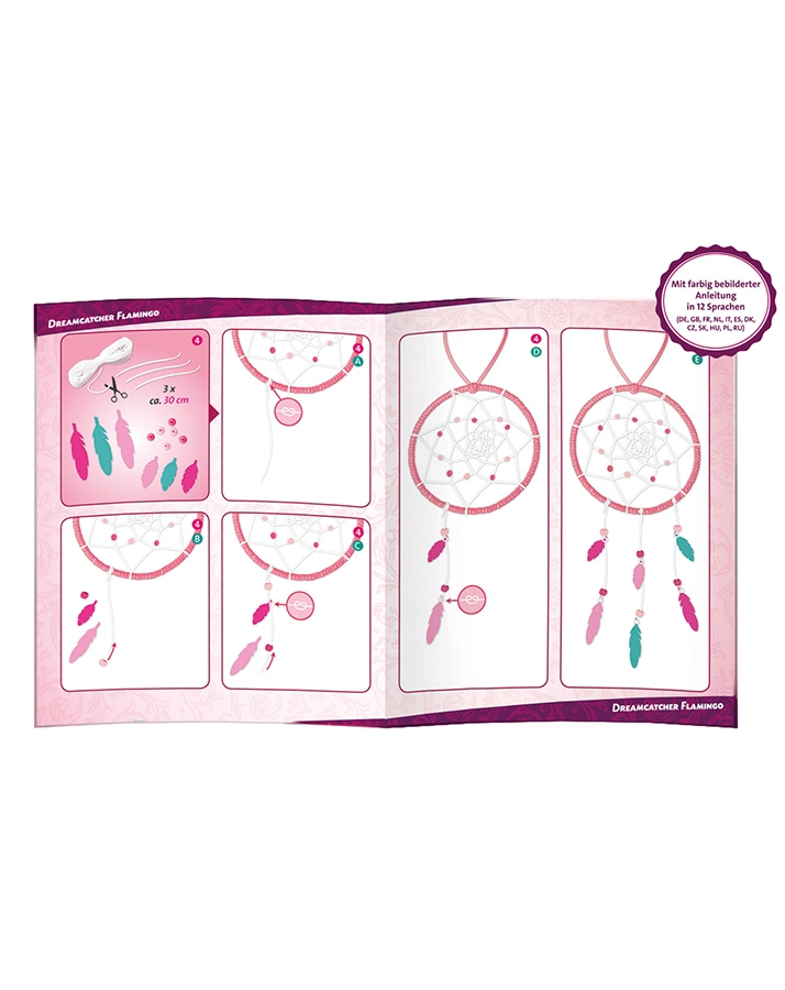 Kreativ-Set DREAMCATCHER – FLAMINGO