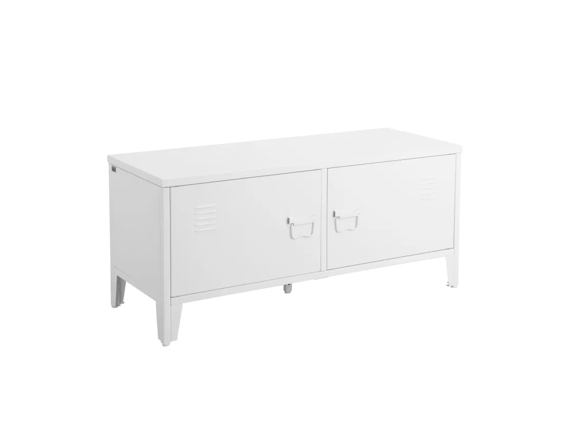 Banc Salino 2 portes blanc