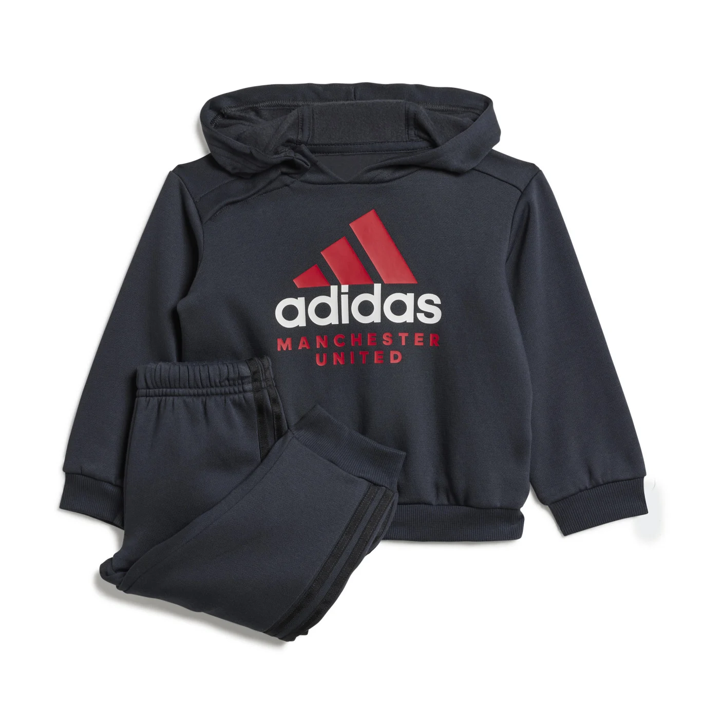 Adidas Manchester United DNA Trainingspak 2024-2025 Baby Zwart Rood Wit