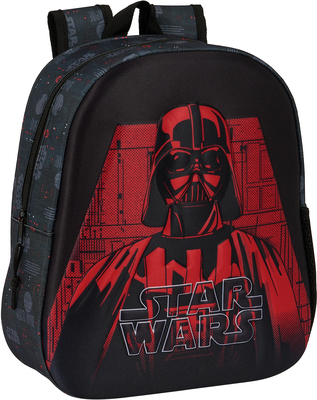 Star Wars 3D Ryggsekk 8.5L, Svart/Rød