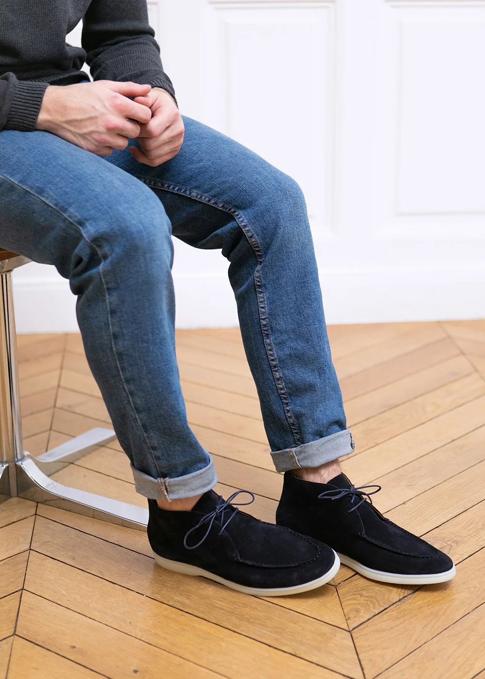 RANIERO VELOURS NAVY