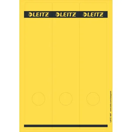 Leitz 16870015 PC-beschriftbare Rückenschilder für Standard- und Hartpappe-Ordner