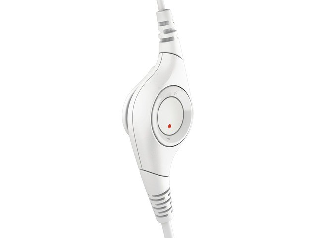 Logitech - H390 Headset med ledning til pc/laptop, stereohovedtelefoner med støjreducerende mikrofon, USB-A HVID