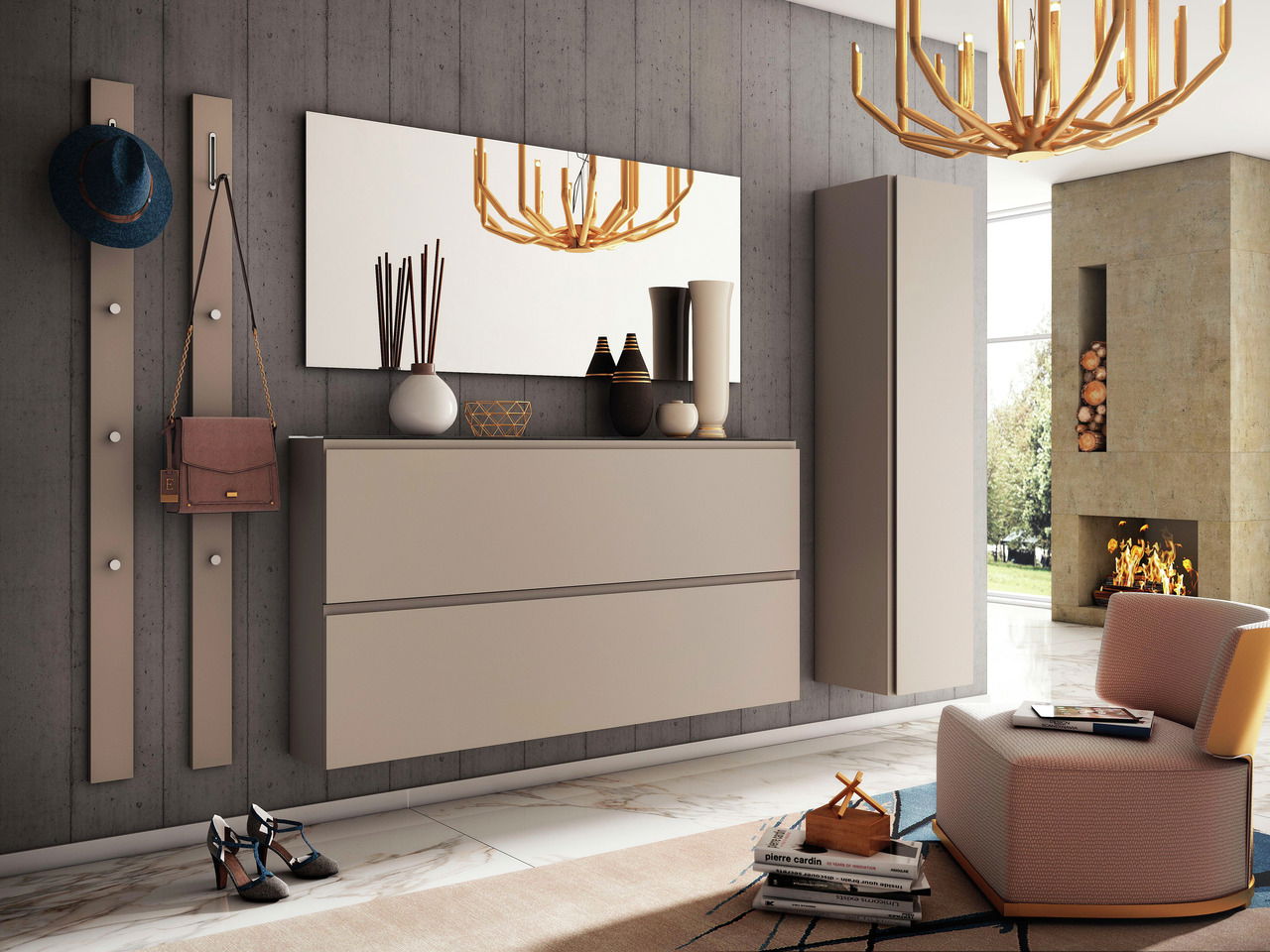 Moderano Schuhschrank LECCO