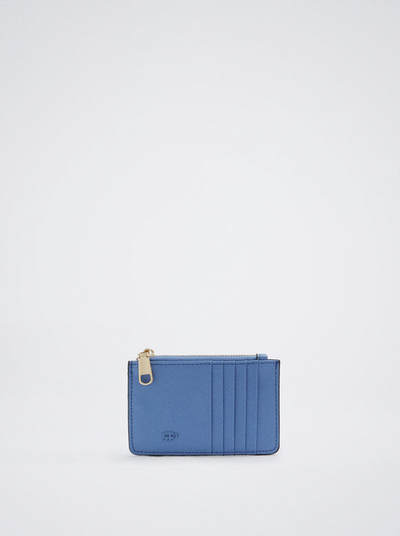 Porta-cartões básico - Azul