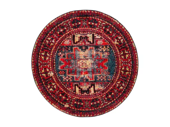 Tapis Red & Multi 91 X 91 cm - Waverly