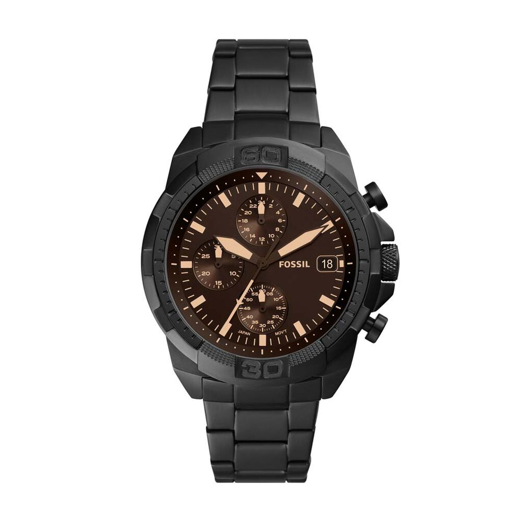 Montre Fossil 44mm Bronson Noir