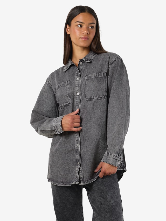 Noisy may Jeansjacke »NMALVA L/S DNM SHACKET AZ450MG NOOS«