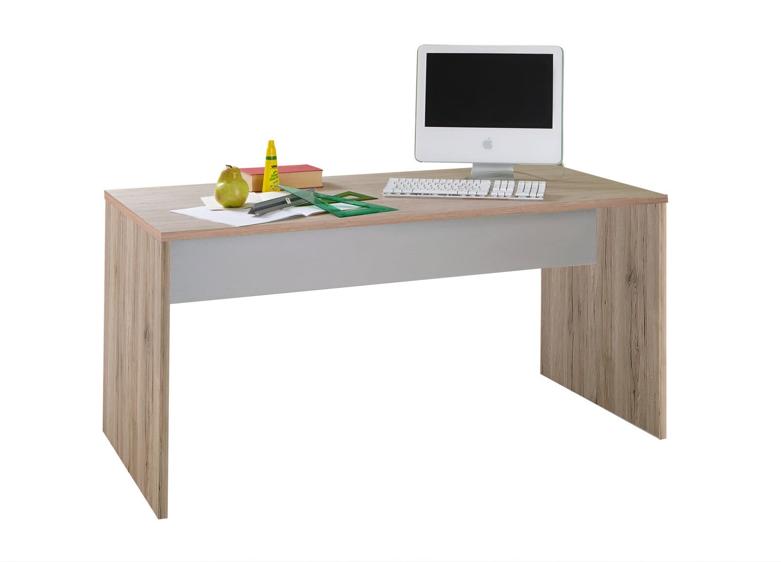 Schreibtisch Cariba San Remo Eiche Nachbildung ca. 140 x 72 x 70 cm