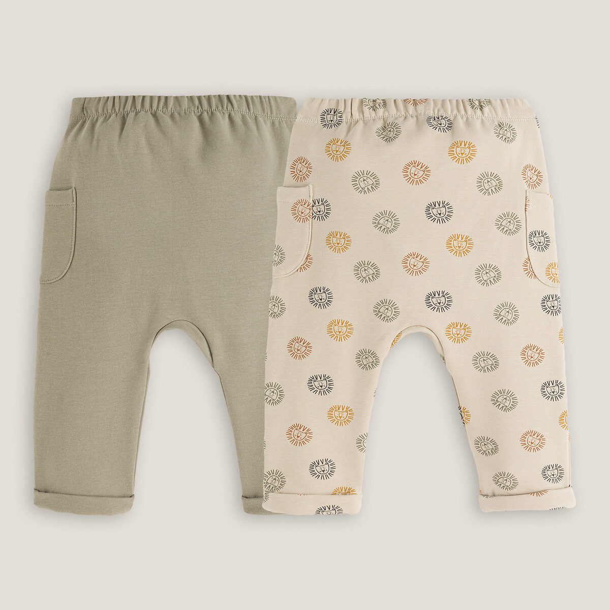 COLEÇÕES LA REDOUTE<br>Conjunto de 2 saruels em molton
