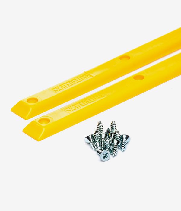 skatedeluxe Icon Deck Rails (yellow) 2er Pack