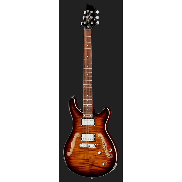 Harley Benton CST-24HB Tortoise Flame Bundle