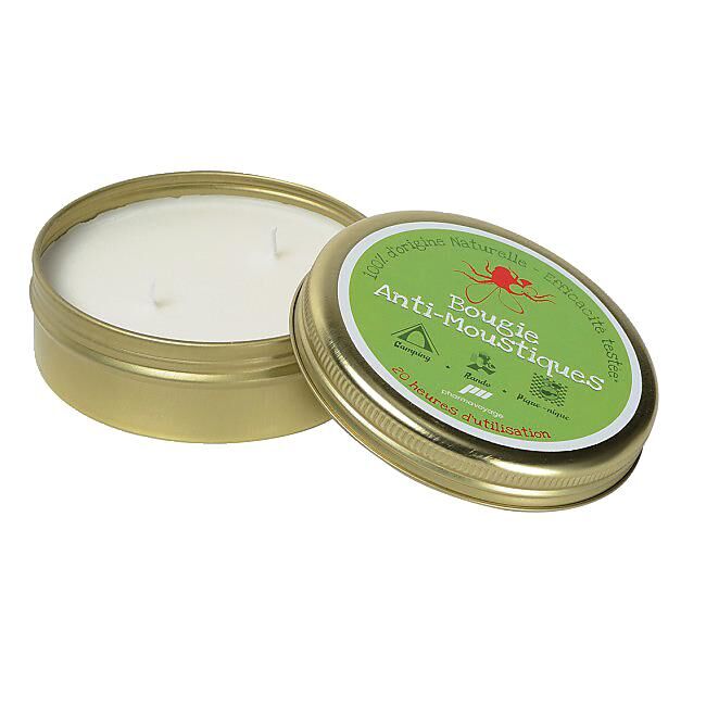 PHARMAVOYAGE - BOUGIE ANTI MOUSTIQUES VEGETALE