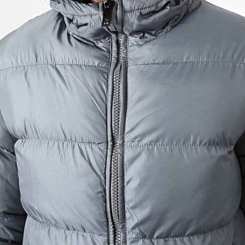 Doudoune Longue Capuche TR-2201 Gris