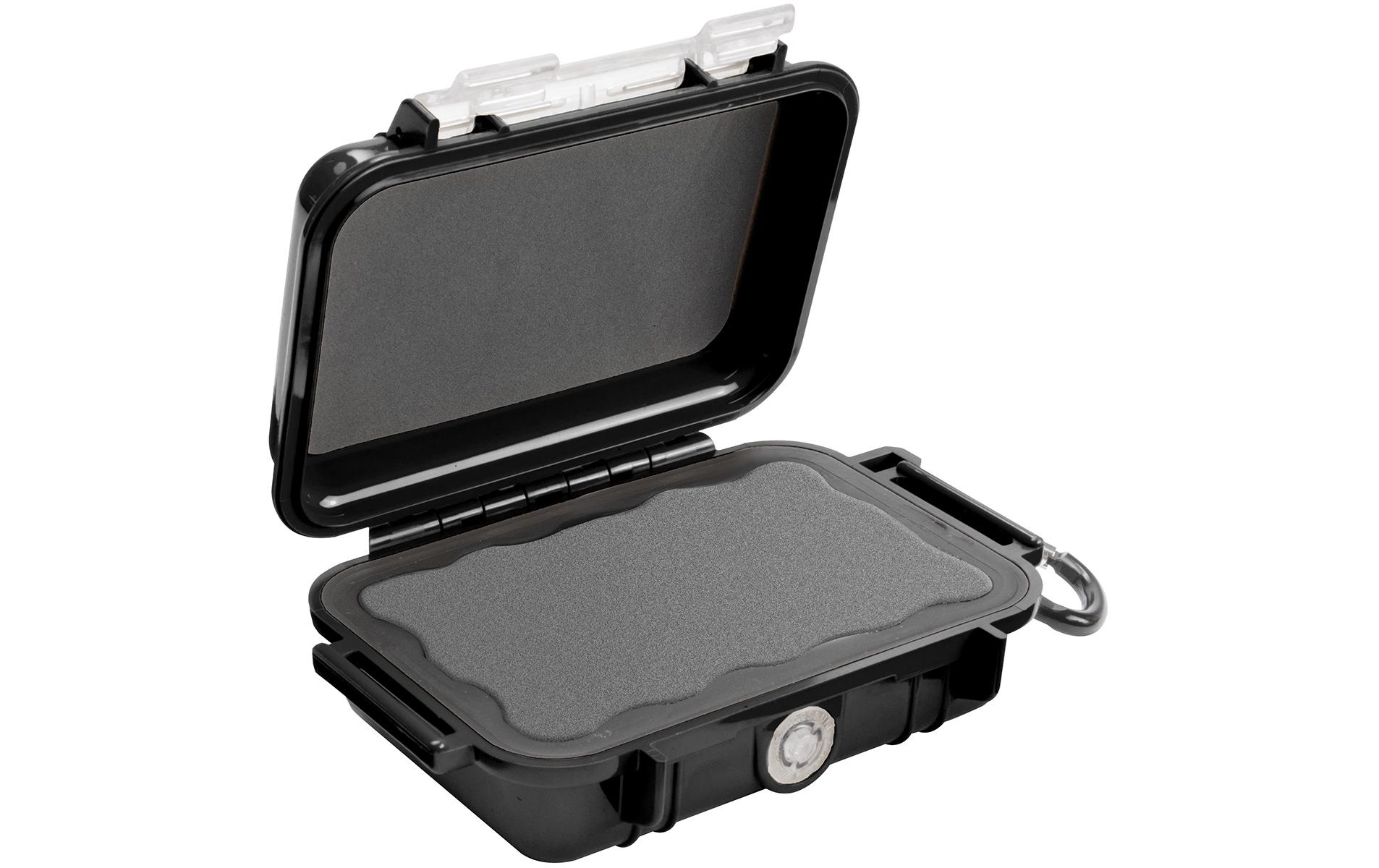 Schutzkoffer Micro 1010 ohne Schaumstoffeinlage, SchwarzMicro Case 1010 Schutzkoffer für kleine und empfindliche Komponenten