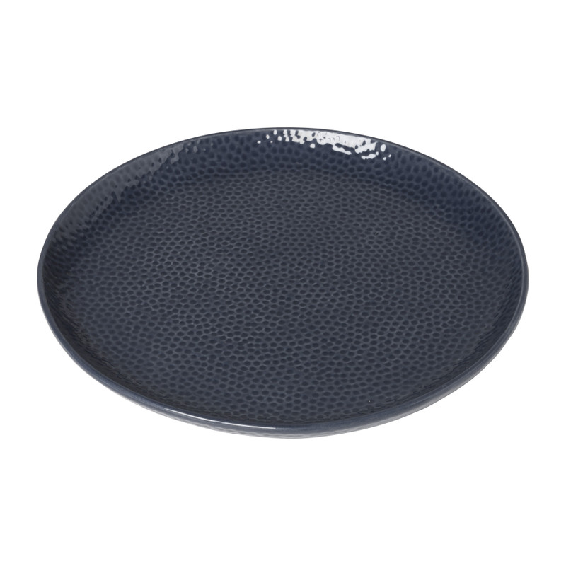 Ontbijtbord Liv - donkerblauw - ø21 cm