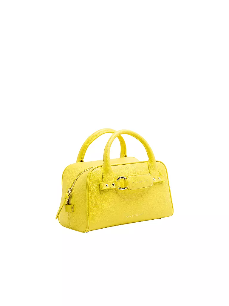 JULIA SKERGETH Ledertasche - Henkeltasche HÄNKELTASCHE KLEIN gelb