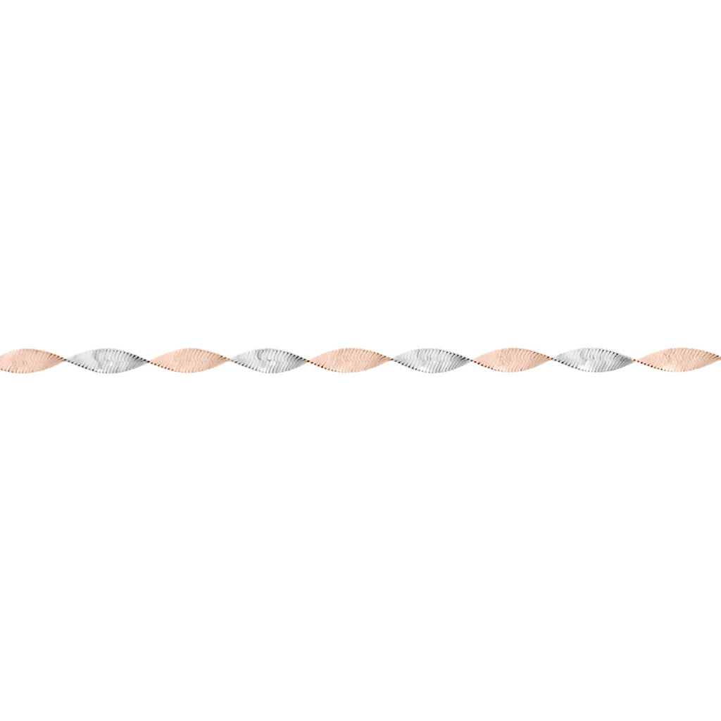 Bracelet Izar Torsadee Or Bicolore