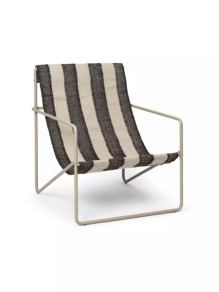 FERM LIVING Desert Lounge Chair Cashmere Off white Chocolate  bunt