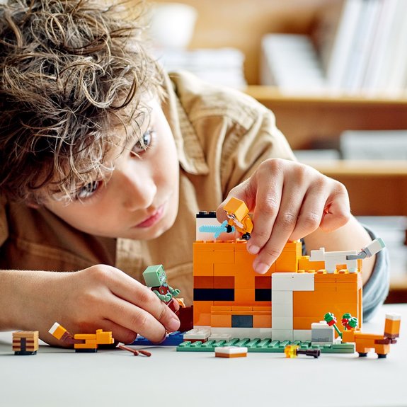 Le refuge Renard LEGO Minecraft 21178