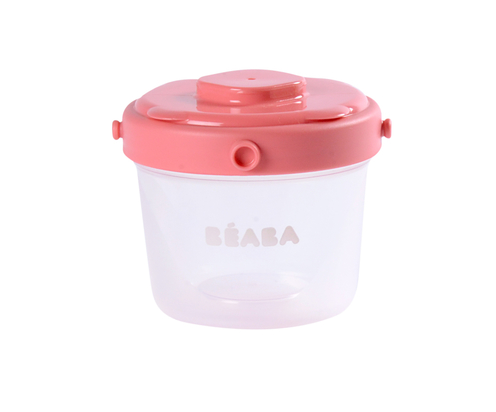 Lot 6 portions clip pink 60 et 120 ml - BEABA