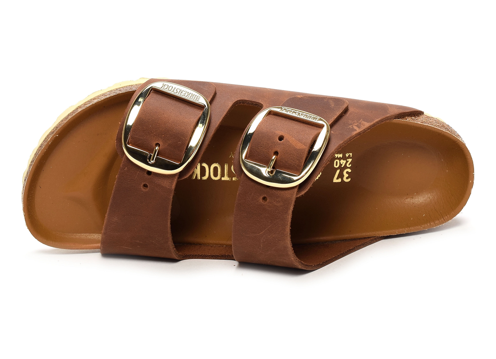 Arizona big buckle cognac