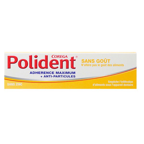 Crème fixative sans goût 40g