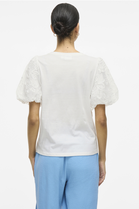Vila witte dames t-shirt