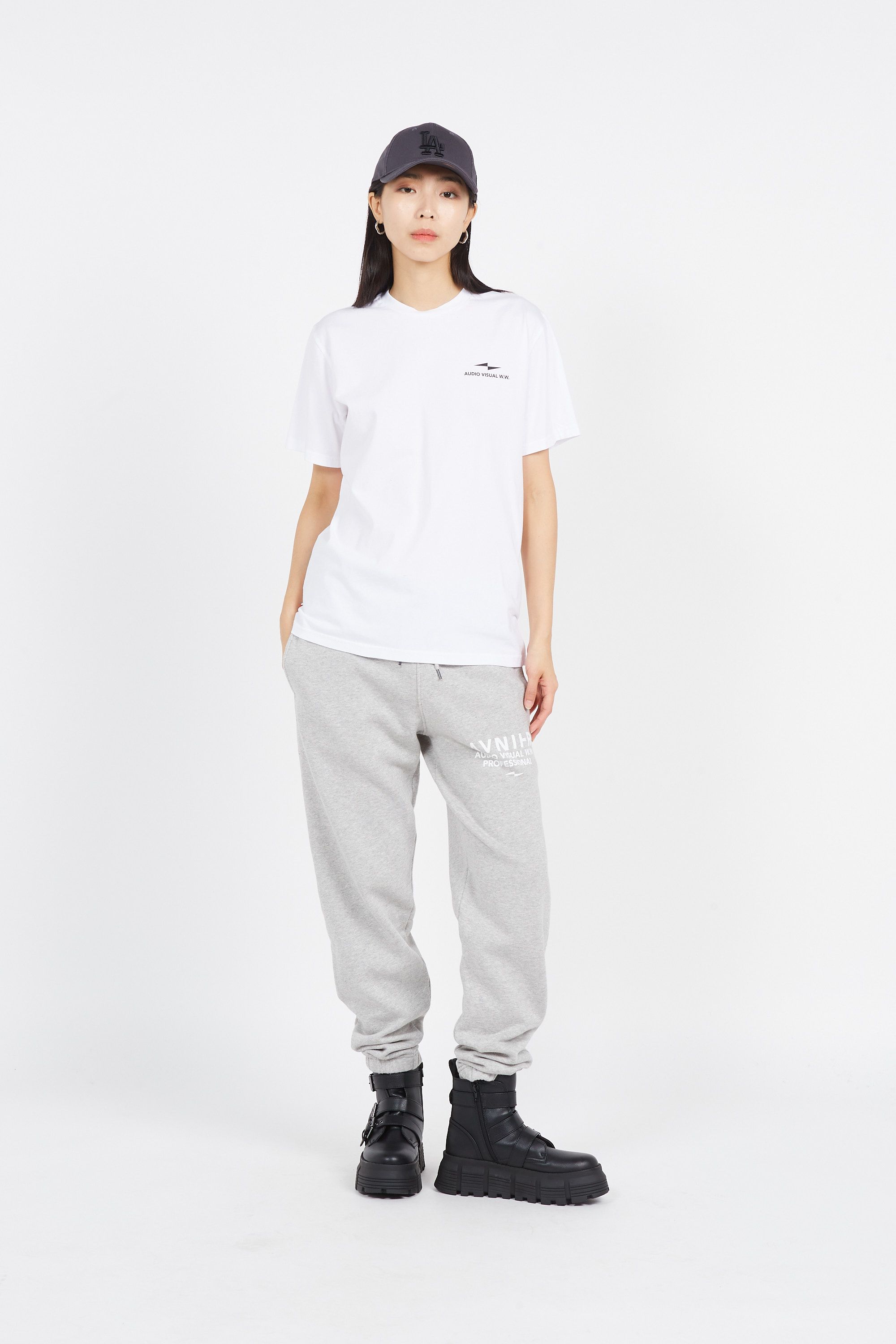 AVNIER T-shirt T-Shirt Source White Vertical V3 Blanc