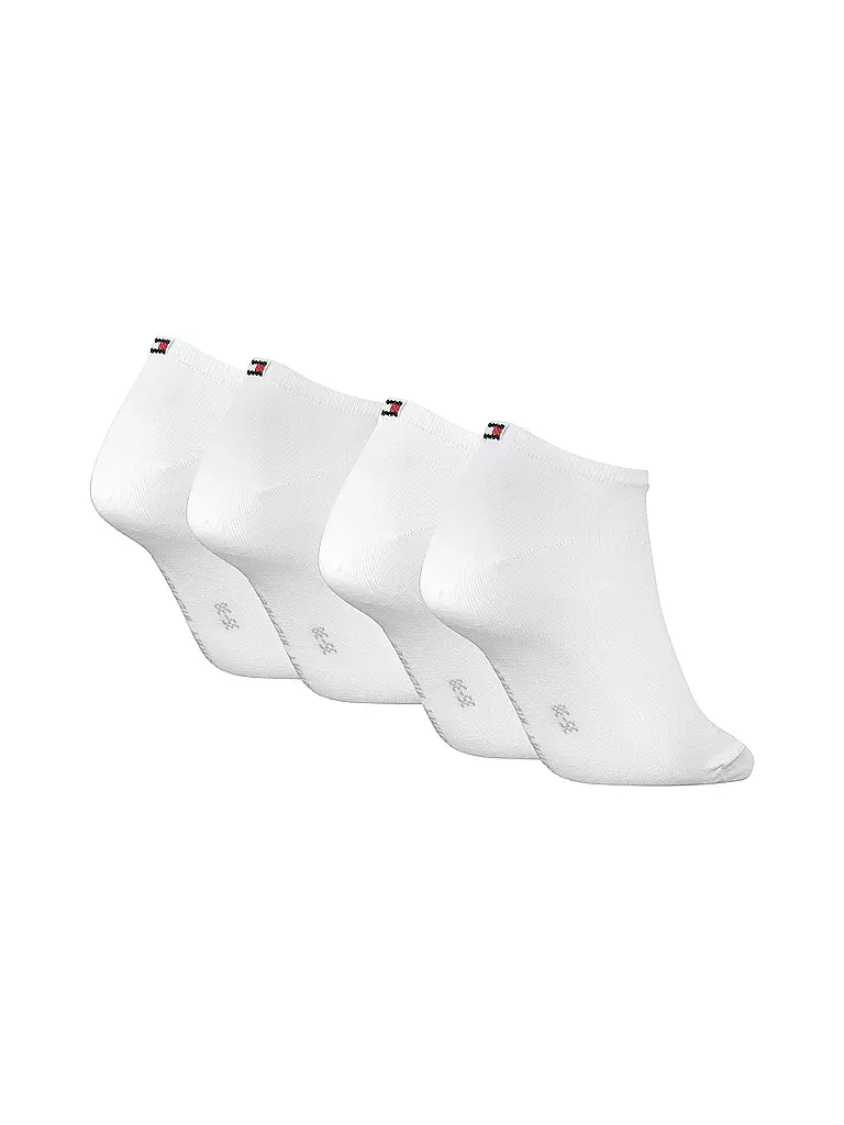 TOMMY HILFIGER Sneaker Socken 4er Pkg. White weiss