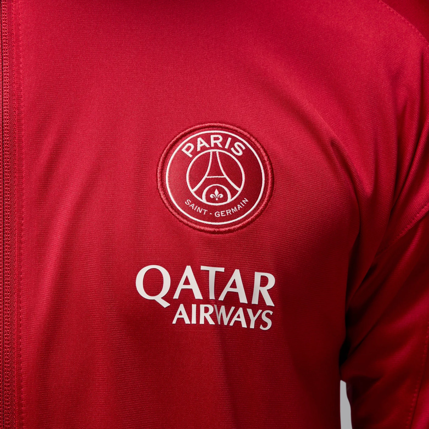 Nike Paris Saint-Germain x Jordan Strike Trainingspak Full-Zip 2024-2025 Rood Blauw Wit