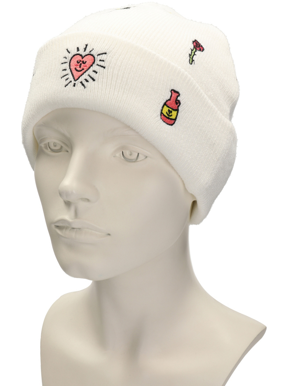 A.LAB Ellison Banter Beanie white