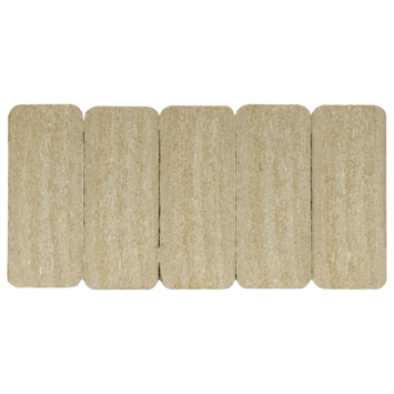 Lattenwand Decowall MDF eiken, lengte 260cm, 5 stuks