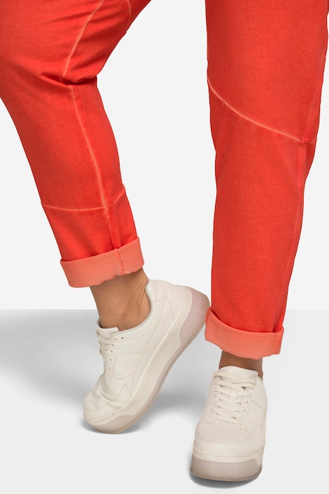 Jogginghose, cold dyed Sweat, Ziernähte, Elastikbund