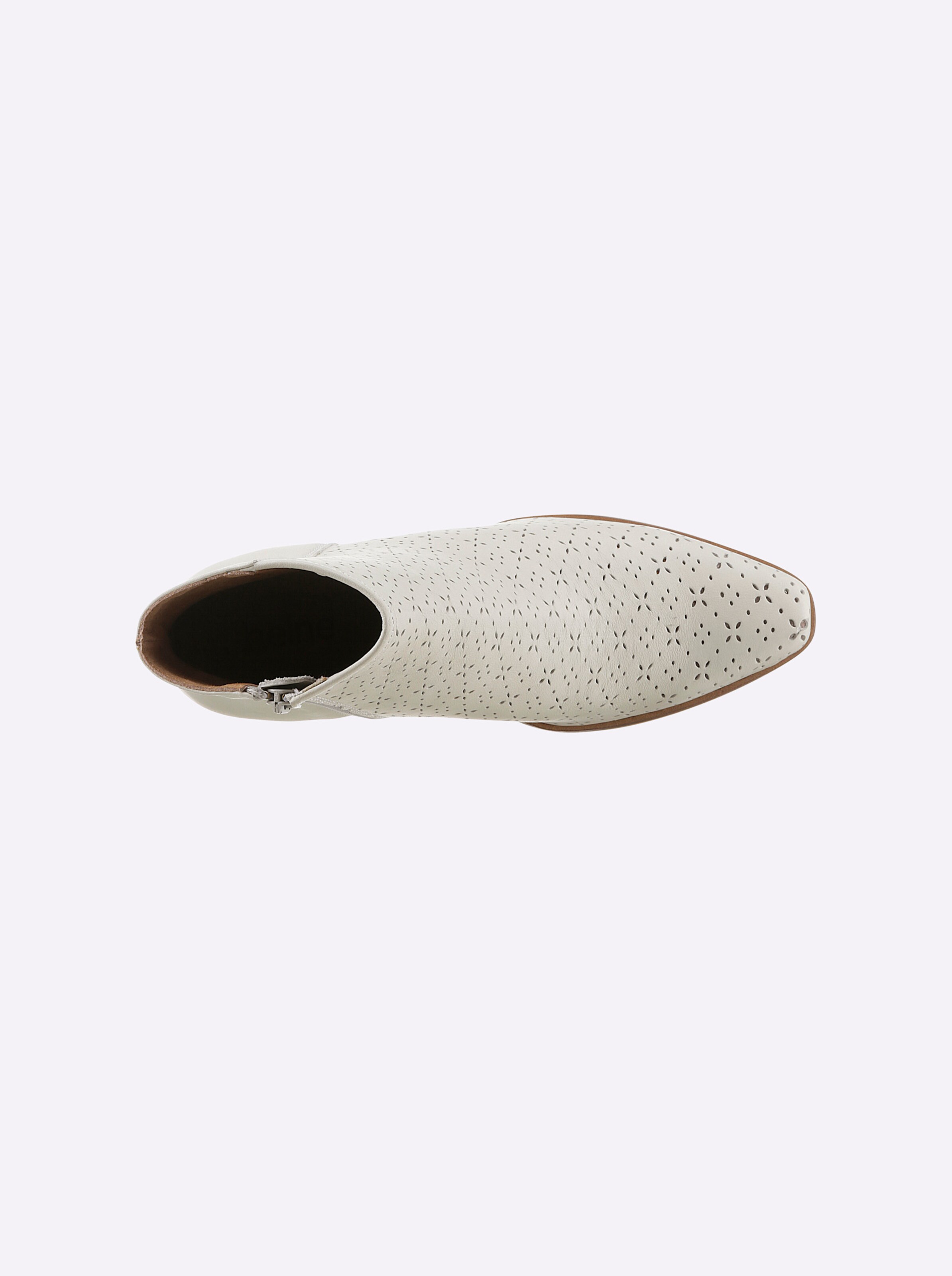 heine Stiefelette in ecru