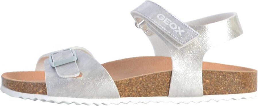 GEOX Adriel Sandalen Zilver Meisjes