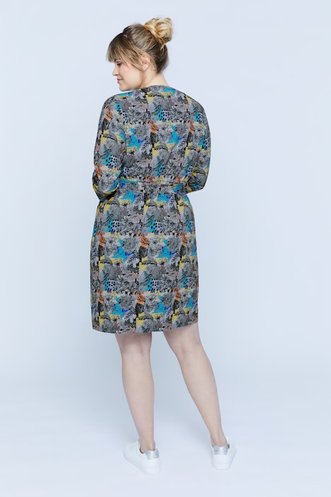 Bellieva-Kleid, Jersey, Still-Funktion, doppellagige Büste, 3/4-Ärmel, GOTS