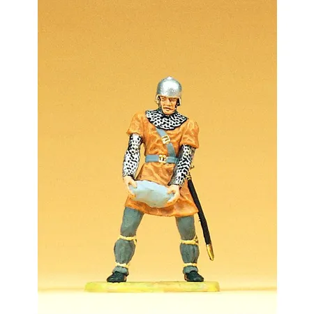 Preiser 50931 - 1:25 Normanne, Stein tragend - Preiser 50931